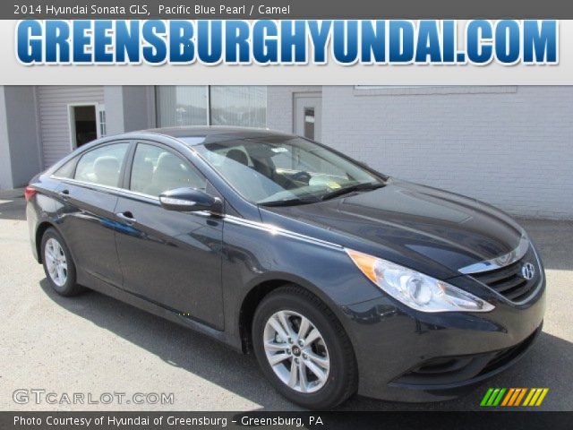 2014 Hyundai Sonata GLS in Pacific Blue Pearl