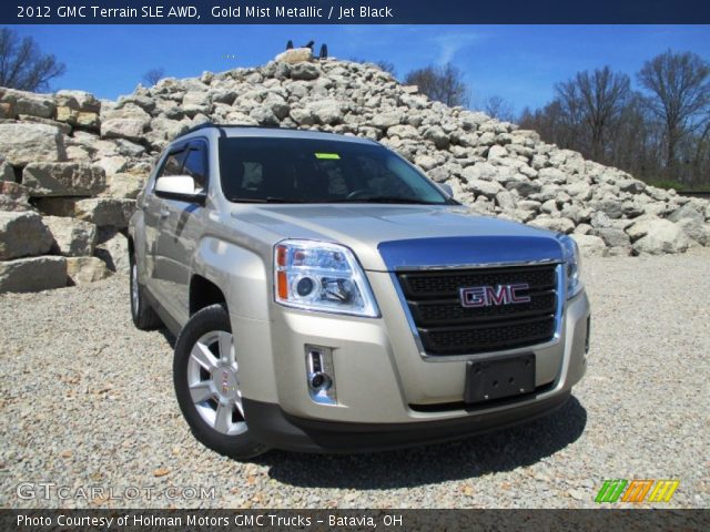 2012 GMC Terrain SLE AWD in Gold Mist Metallic