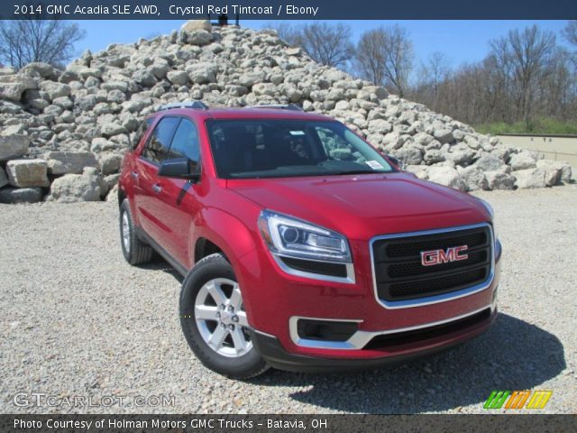 2014 GMC Acadia SLE AWD in Crystal Red Tintcoat