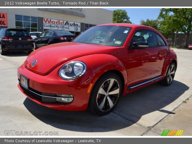 2012 Volkswagen Beetle Turbo in Tornado Red