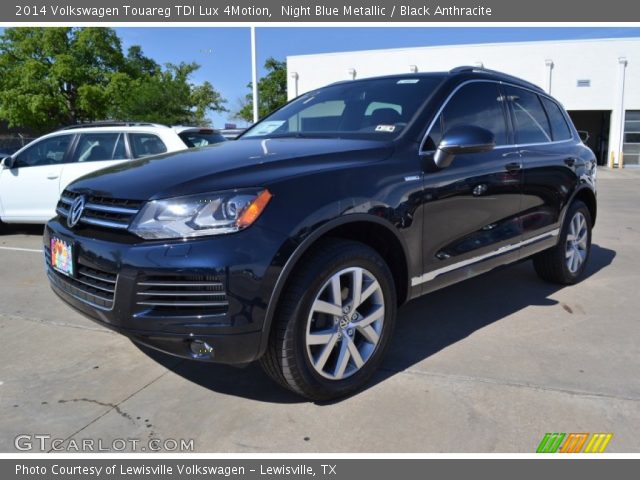 2014 Volkswagen Touareg TDI Lux 4Motion in Night Blue Metallic