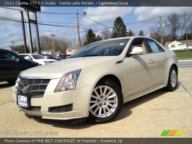 2011 Cadillac CTS 3.0 Sedan in Vanilla Latte Metallic