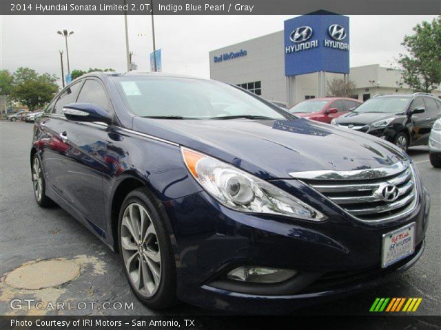2014 Hyundai Sonata Limited 2.0T in Indigo Blue Pearl