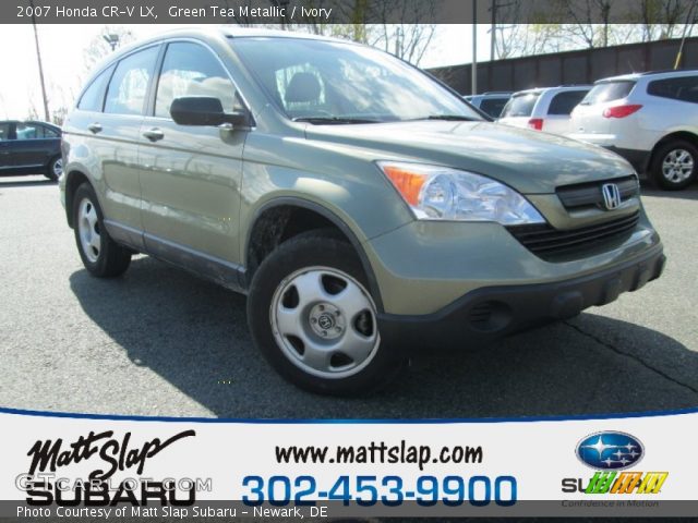 2007 Honda CR-V LX in Green Tea Metallic