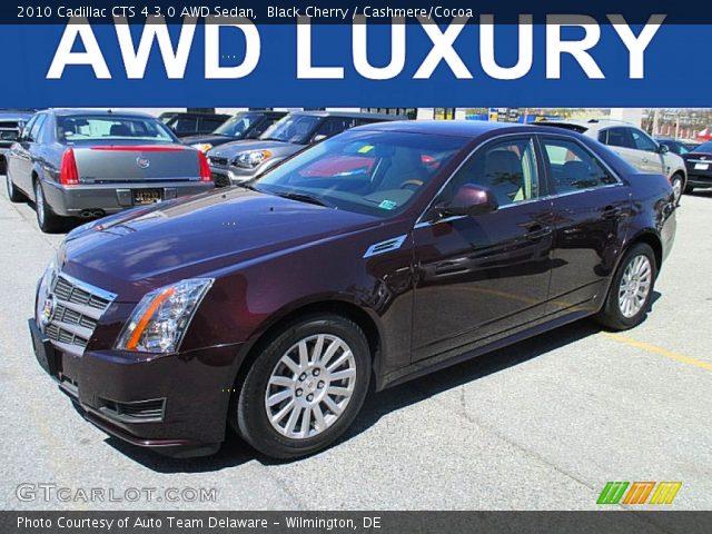 2010 Cadillac CTS 4 3.0 AWD Sedan in Black Cherry