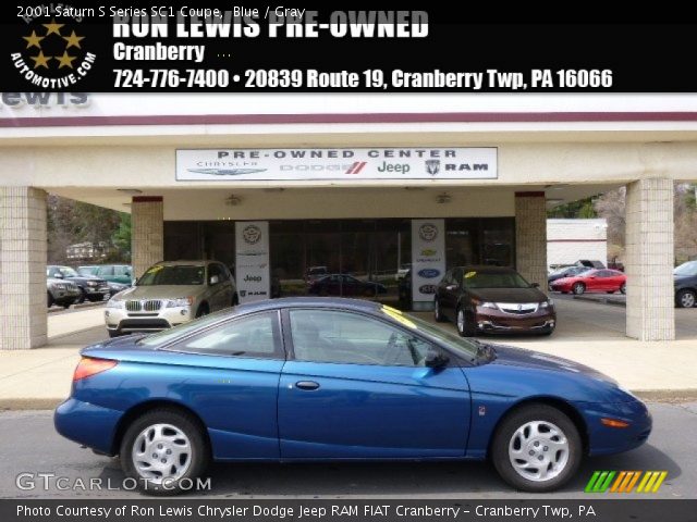 2001 Saturn S Series SC1 Coupe in Blue