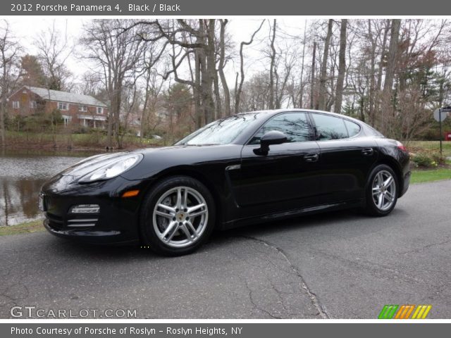 2012 Porsche Panamera 4 in Black