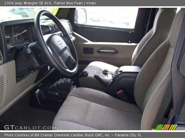 2004 Jeep Wrangler SE 4x4 in Patriot Blue Pearl
