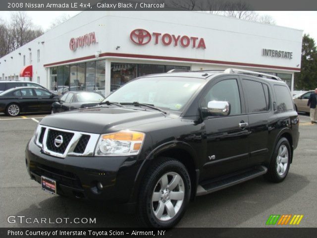 2008 Nissan Armada LE 4x4 in Galaxy Black