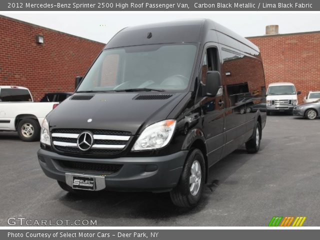 2012 Mercedes-Benz Sprinter 2500 High Roof Passenger Van in Carbon Black Metallic