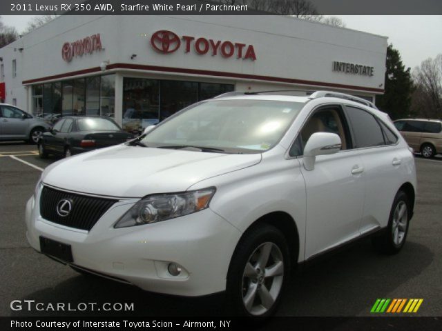 2011 Lexus RX 350 AWD in Starfire White Pearl