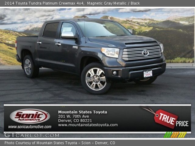 2014 Toyota Tundra Platinum Crewmax 4x4 in Magnetic Gray Metallic