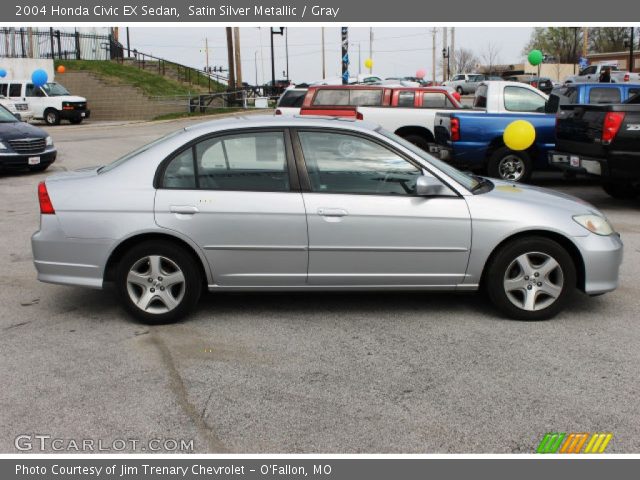 2004 Honda Civic EX Sedan in Satin Silver Metallic