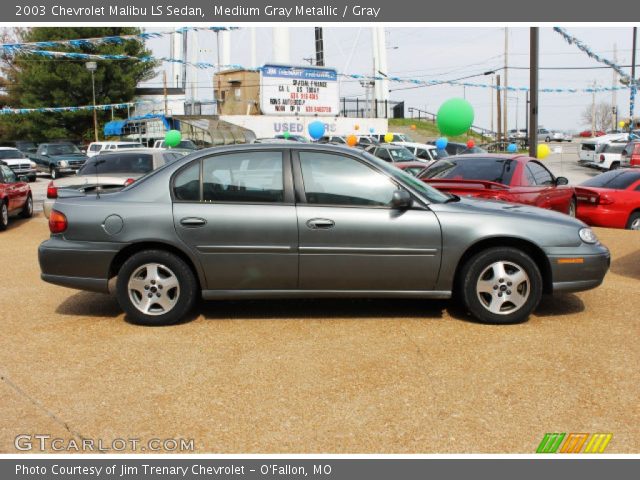 2003 Chevrolet Malibu LS Sedan in Medium Gray Metallic