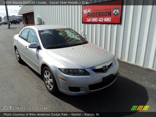 2006 Mazda MAZDA6 i Sedan in Glacier Silver Metallic