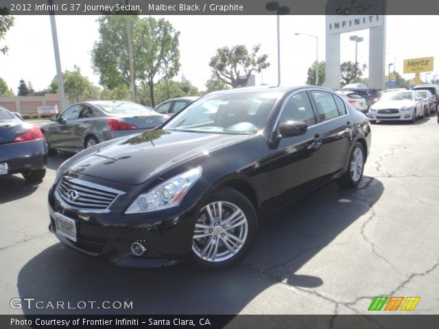 2012 Infiniti G 37 Journey Sedan in Malbec Black