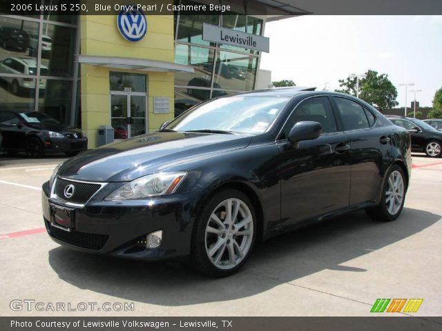 2006 Lexus IS 250 in Blue Onyx Pearl