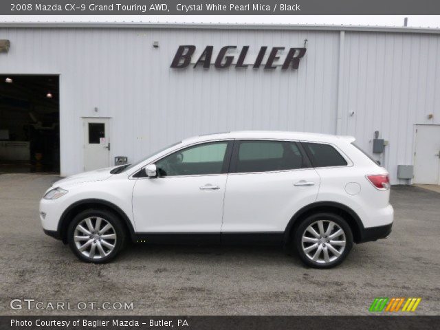 2008 Mazda CX-9 Grand Touring AWD in Crystal White Pearl Mica