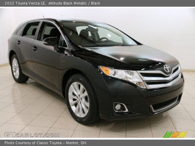 2013 Toyota Venza LE in Attitude Black Metallic