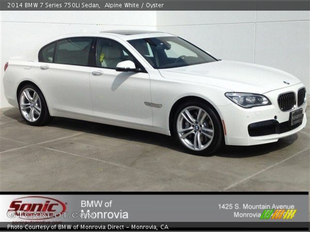 2014 BMW 7 Series 750Li Sedan in Alpine White