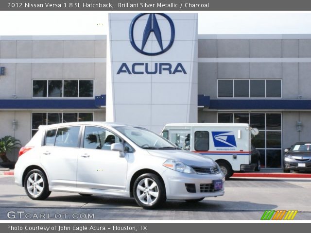2012 Nissan Versa 1.8 SL Hatchback in Brilliant Silver Metallic