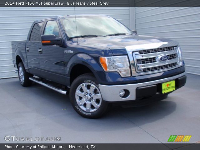 2014 Ford F150 XLT SuperCrew in Blue Jeans