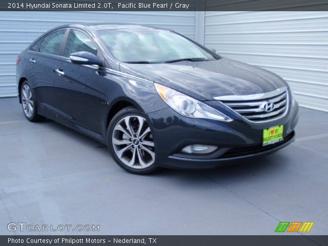 2014 Hyundai Sonata Limited 2.0T in Pacific Blue Pearl