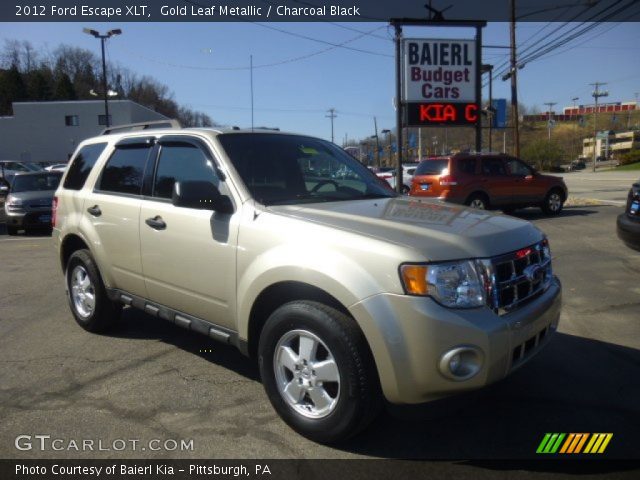 2012 Ford Escape XLT in Gold Leaf Metallic