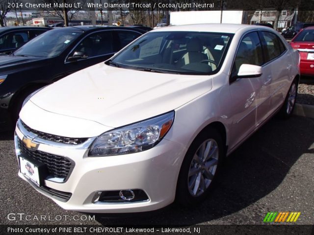 2014 Chevrolet Malibu LT in White Diamond Tricoat