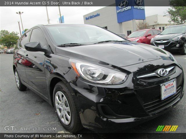 2014 Hyundai Accent GS 5 Door in Ultra Black