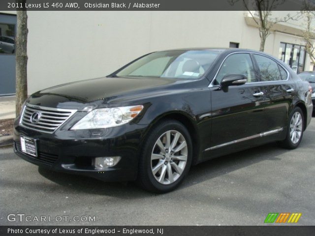 2011 Lexus LS 460 AWD in Obsidian Black