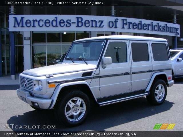 2002 Mercedes-Benz G 500 in Brilliant Silver Metallic