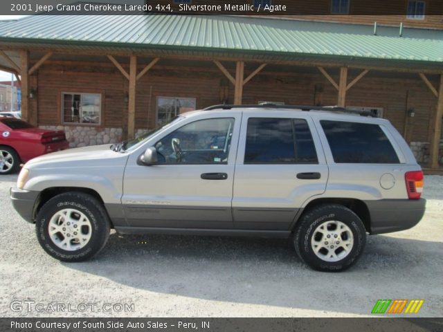 2001 Jeep Grand Cherokee Laredo 4x4 in Silverstone Metallic