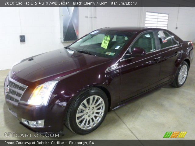 2010 Cadillac CTS 4 3.0 AWD Sedan in Black Cherry