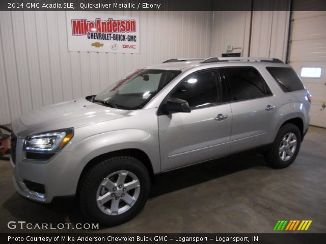 2014 GMC Acadia SLE in Quicksilver Metallic