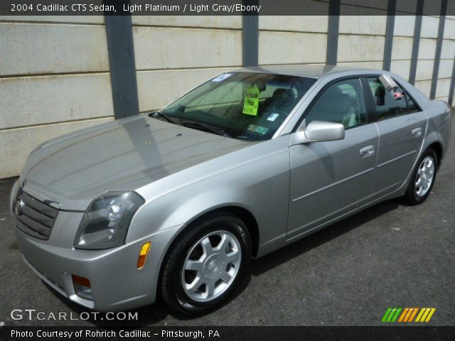 2004 Cadillac CTS Sedan in Light Platinum