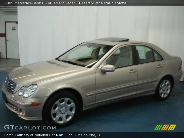 2005 Mercedes-Benz C 240 4Matic Sedan in Desert Silver Metallic