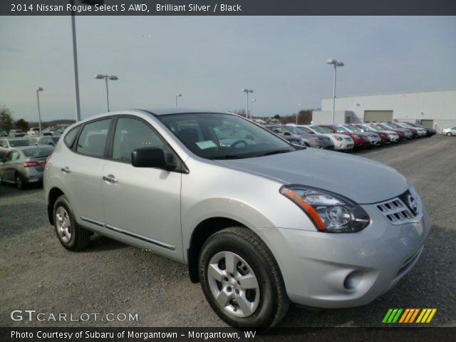 2014 Nissan Rogue Select S AWD in Brilliant Silver