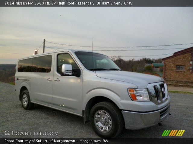 2014 Nissan NV 3500 HD SV High Roof Passenger in Brilliant Silver