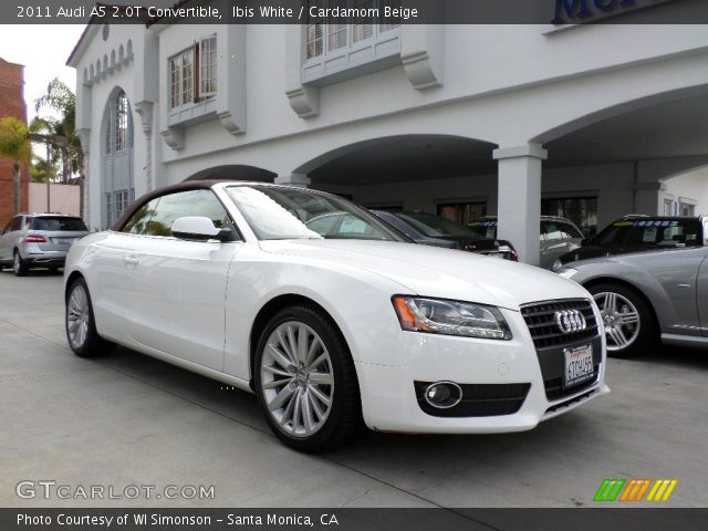 2011 Audi A5 2.0T Convertible in Ibis White