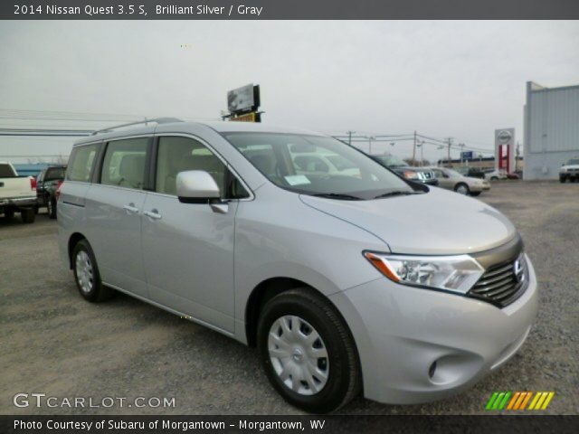 2014 Nissan Quest 3.5 S in Brilliant Silver