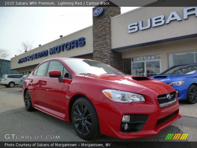 2015 Subaru WRX Premium in Lightning Red