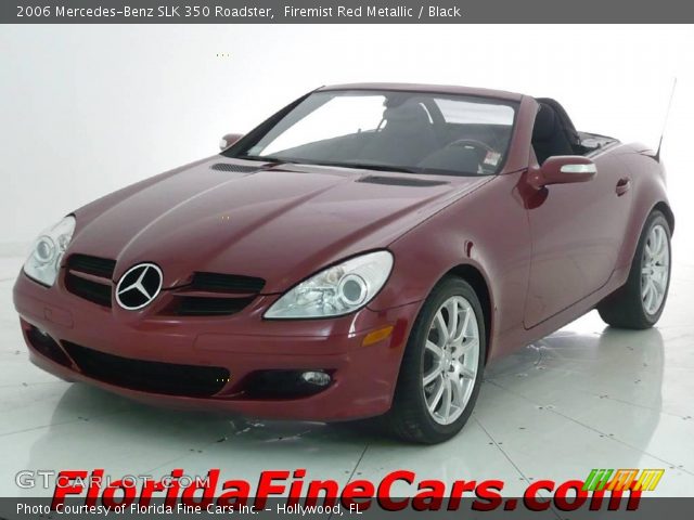 2006 Mercedes-Benz SLK 350 Roadster in Firemist Red Metallic