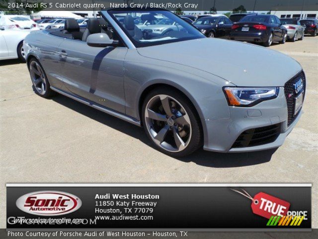 2014 Audi RS 5 Cabriolet quattro in Nardo Gray