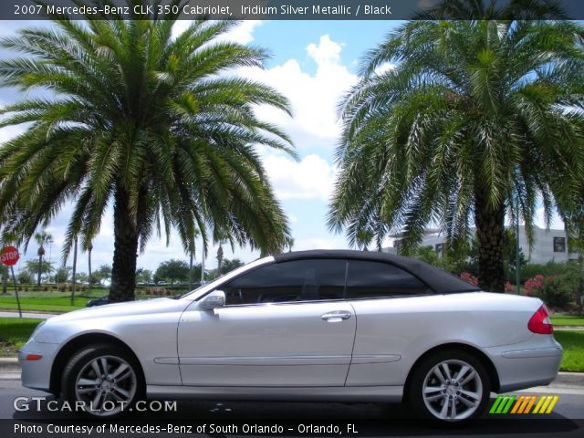 2007 Mercedes-Benz CLK 350 Cabriolet in Iridium Silver Metallic