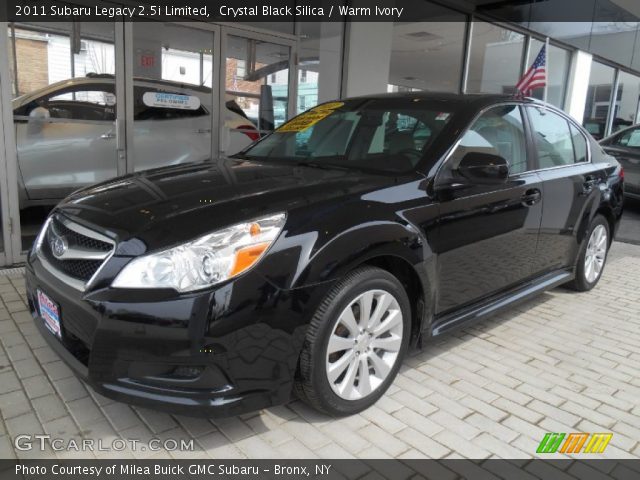 2011 Subaru Legacy 2.5i Limited in Crystal Black Silica