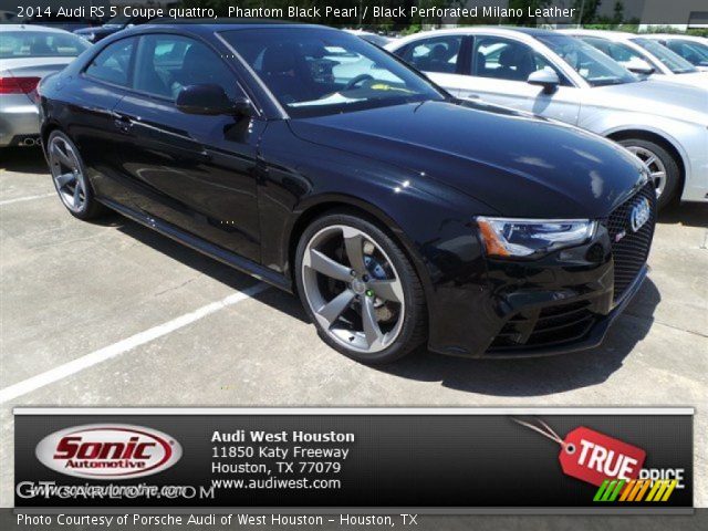 2014 Audi RS 5 Coupe quattro in Phantom Black Pearl