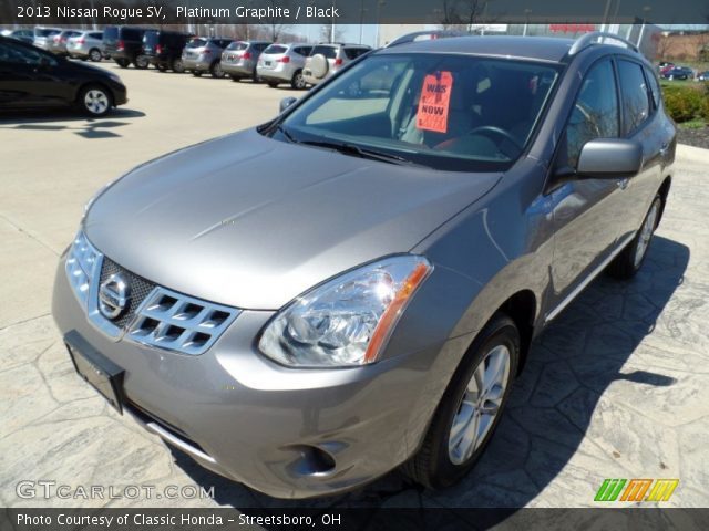 2013 Nissan Rogue SV in Platinum Graphite