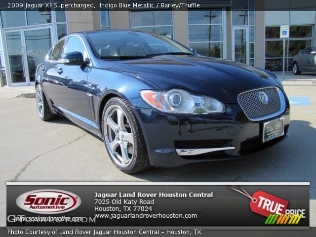 2009 Jaguar XF Supercharged in Indigo Blue Metallic