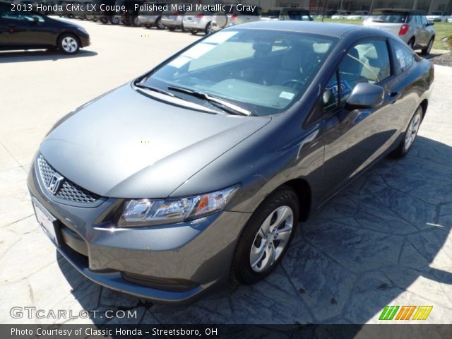 2013 Honda Civic LX Coupe in Polished Metal Metallic